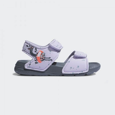 Сандалі Adidas ALTASWIM I EG2181 р. 22 фіолетовий