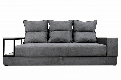 Диван прямий EP-GRT Line темно-сірий 2530x1100x870 мм