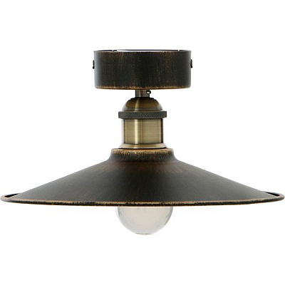 Люстра потолочная Геотон НПБ 02-60-233 ЛС 1028-1Л 1xE27 черный 47770 