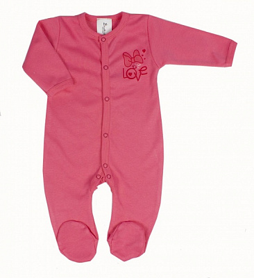 Чоловічок для дівчинки Bambinelli р.74 кораловий