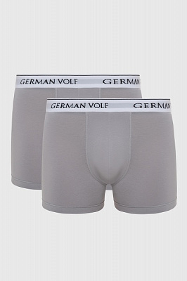 Боксери чоловічі German Volf 23101-1 р.M сірий 2 шт.