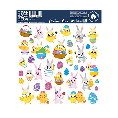 Набор стикеров VANGROUP Цыплята VG-173