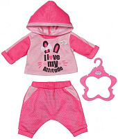 Набор одежды Zapf Baby Born_Спортивный костюм (розовый) 830109-1
