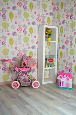 Стеллаж двухсторонний Inteo Кубус МИКС 1х4 438x1500x290 мм белый 