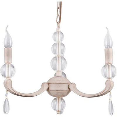 Люстра подвесная Victoria Lighting Tayanna/SP3 3x40 Вт E14 античный белый 