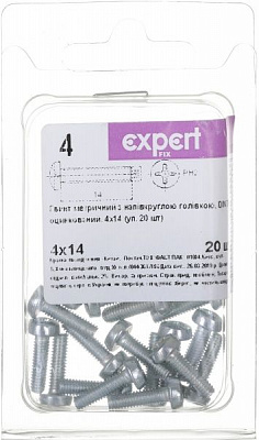 Винт метрический ЦБ DIN7985 4x14 мм 20 шт. Expert Fix