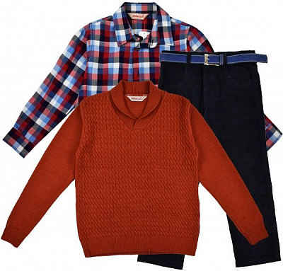 Комплект дитячого одягу Fornello 2231 р.110-116 помаранчевий 2231