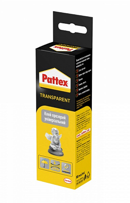 Клей контактный Pattex прозрачный универсальный Transparent