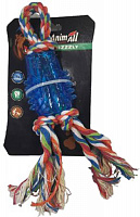 Іграшка для собак AnimAll GrizZzly 9983 дентал з канатом Сова-1 колір в асортименті