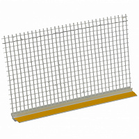 Профиль оконный примыкающий с сеткой ШТУКАТУР 3х6 мм 2,5 м 