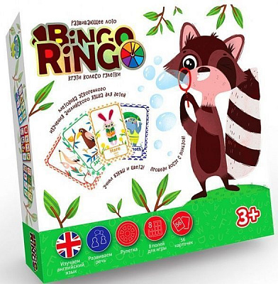 Игра настольная Danko Toys Bingo Ringo украинский/английский (10) GBR-01-02E