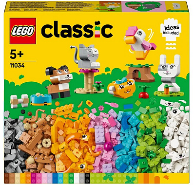 Конструктор LEGO Classic Творческие любимцы 11034