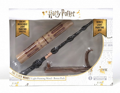 Игровой набор WizWorld Волшебная палочка бузиновая со списком заклинаний WW-1098