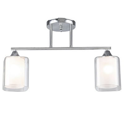 Люстра потолочная Victoria Lighting 2x60 Вт E27 хром Elision/PL2 chrome