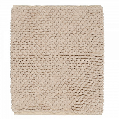 Килимок для ванної кімнати Homeline Solo 60х90 см бежевий