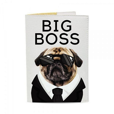 Обложка для паспорта Just Cover! Big Boss 