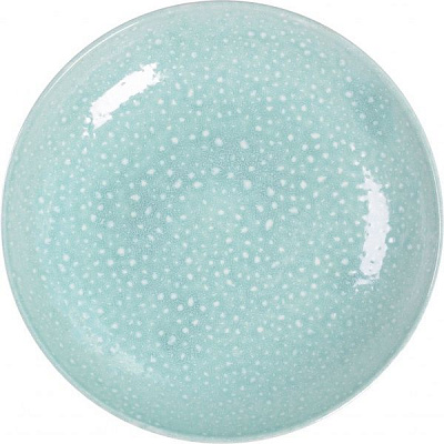 Тарілка з високим бортиком 22 см Лазурова Manna Ceramics