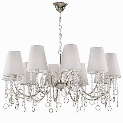 Люстра підвісна Victoria Lighting 10xE14 хром Aline/SP10 chrome