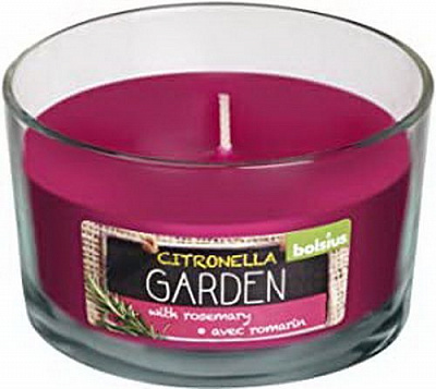 Свеча в стакане 62/106мм Citronella Розмарин Bolsius