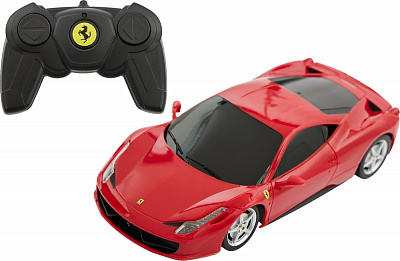 Автомобиль на радиоуправлении Rastar Ferrari 458 Italia красный 1:24 454.00.99