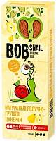 Цукерки BobSnail натуральні яблучно-грушеві 30 г (4820162520248) 