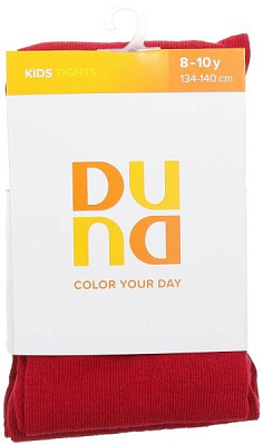 Колготки детские для девочек Duna 4398 р.134-140 вишневый 