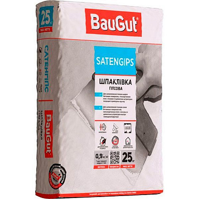 Шпаклівка BauGut SATENGIPS 25 кг