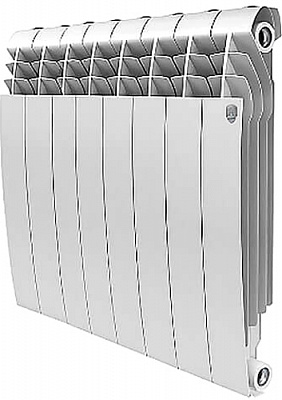 Радіатор біметалевий Royal Thermo BiLiner 500 - 8 секц. (білий) (НС-1175552)