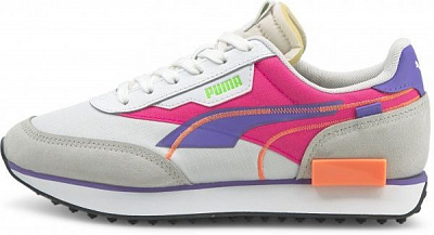 Кроссовки Puma Future Rider Twofold SD 38105203 р.UK 5 белый