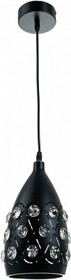 Світильник підвісний Focus Light 1x60 Вт E27 чорний матовий P6805/1