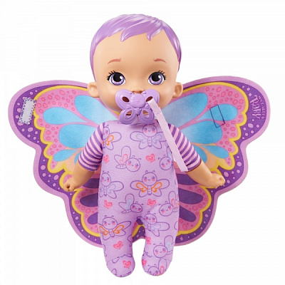Пупс My Garden Baby Фиолетовые крылышки HBH39