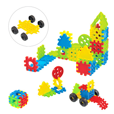 Конструктор Mochtoys 100 шт. 14x13x17,3 см 12325