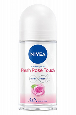 Антиперспірант для жінок Nivea Свіжий дотик троянди 50 мл