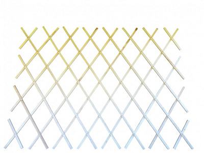 Декоративна огорожа для клумб Шпалера розсувна