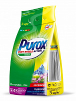 Пральний порошок для машинного та ручного прання PUROX UNIVERSAL 3 кг 