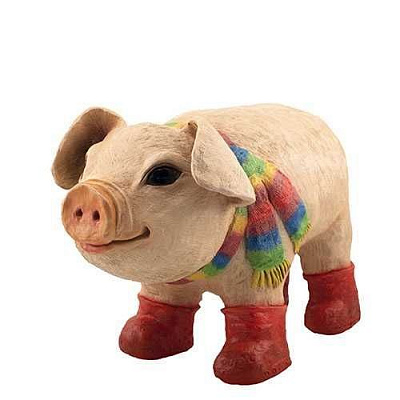 Фігура садова Elsa Свинка в чоботах