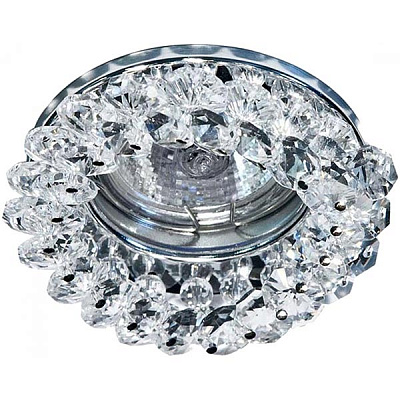 Светильник Feron CD4141 G5.3 прозрачный-хром