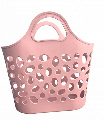 Кошик ММ-Пласт 18 л рожевий