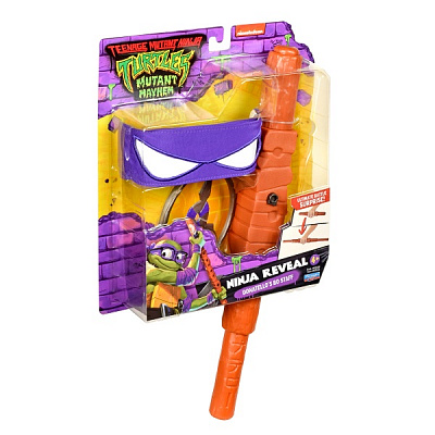 Набор игрушечного оружия TMNT Черепашки-Ниндзя MOVIE III – ЖЕРДИНА ИБО ДОНАТЕЛЛО (трансформ.) 83522 