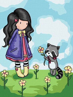 Картина за номерами You Are My Sunshine Santoro Gorjuss Collection 30х40 см Ideyka