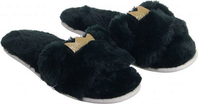 Взуття домашнє La Nuit Home Королева р. 40 темно-зелений