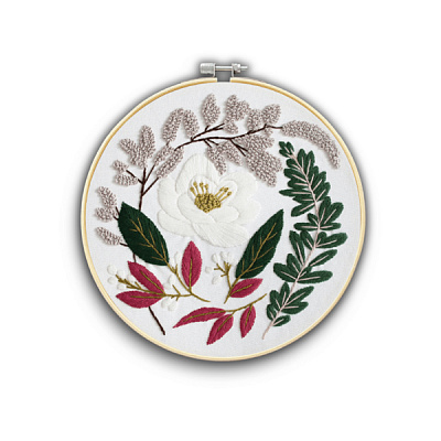 Набір для вишивання гладдю Ніжний вінок