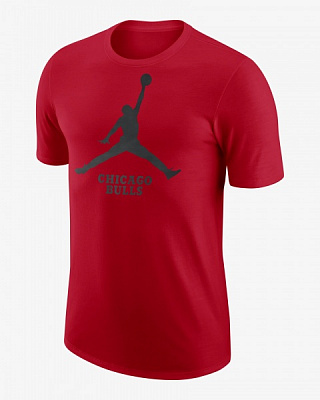 Футболка Jordan CHI ES NBA JDN SS TEE FD1460-657 р.S червоний