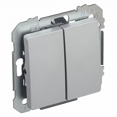 Выключатель Siemens Line IP20 алюминий 5TG62701AM00