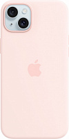 Чехол Apple Silicone Case with MagSafe для Apple iPhone 15 Plus light pink (MT143ZM/A)
