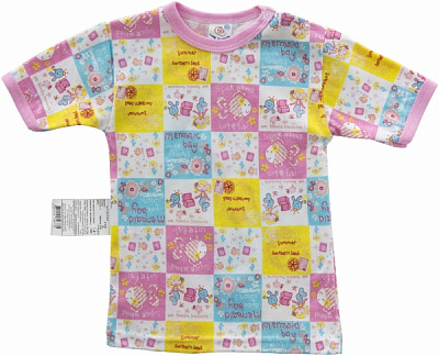 Футболка детская Моя планета р.80 Ф2302