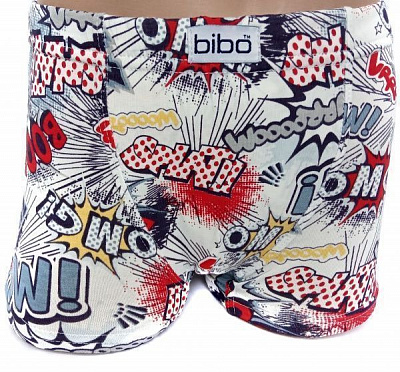 Трусы для мальчиков Bibo 22031 р.92 белый с красным 
