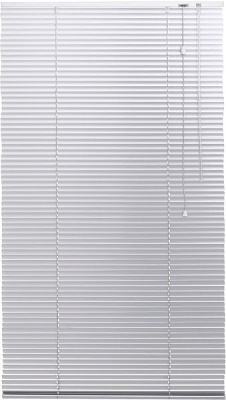 Жалюзи Gardinia алюминиевые 90х175 см серебряный 