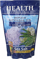 Соль для ванны Crystals Health с эфирным маслом эвкалипта 500 г