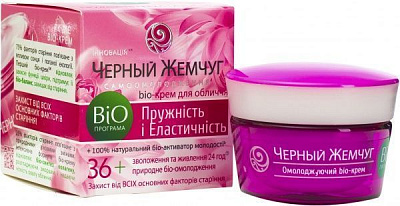 Крем день-ночь Черный жемчуг BiO программа Упругость и эластичность 50 мл